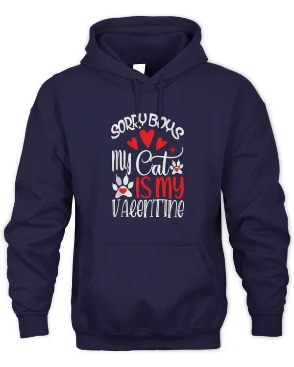 Sorry Boys My Cat Is My Valentine Tank Top