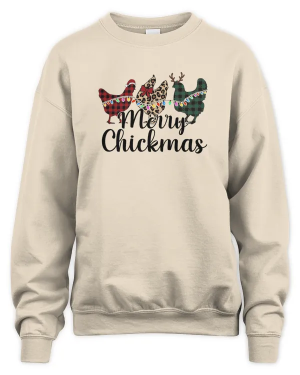 Merry Chickmas Christmas Chicken