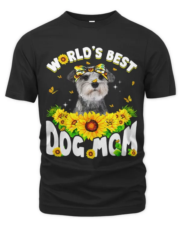 Worlds Best Schnauzer Dog Mom Funny Mothers Day