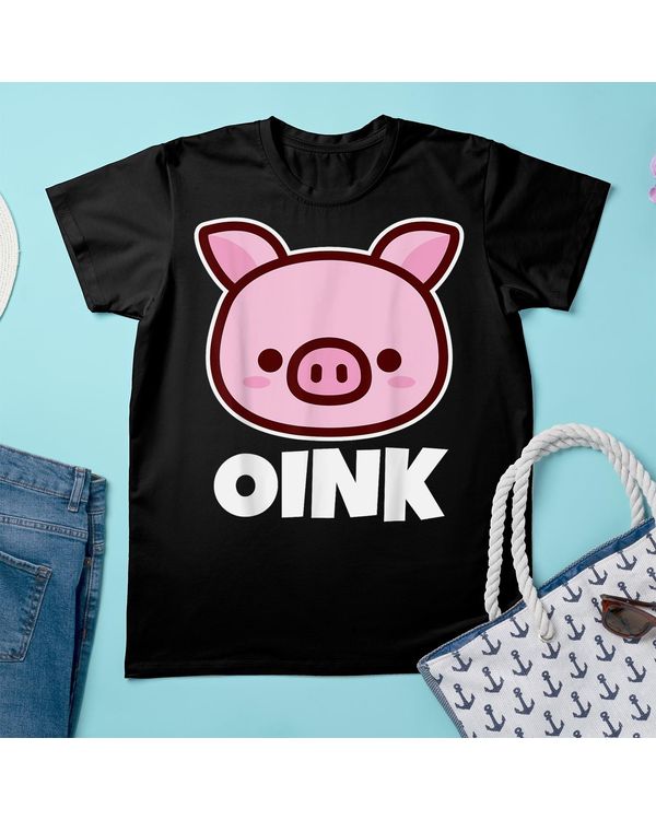 OINK Pig Shirt Pig Lover T-Shirt