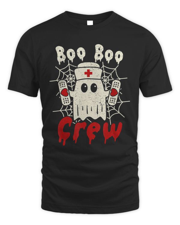 boo boo crew  nurse ghost costume funny halloween gift
