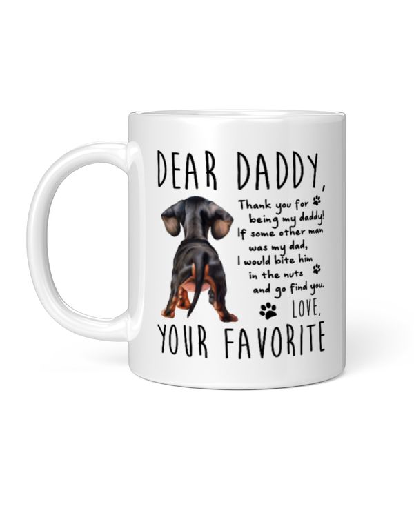 Dear Daddy, Thank You For Being My Daddy