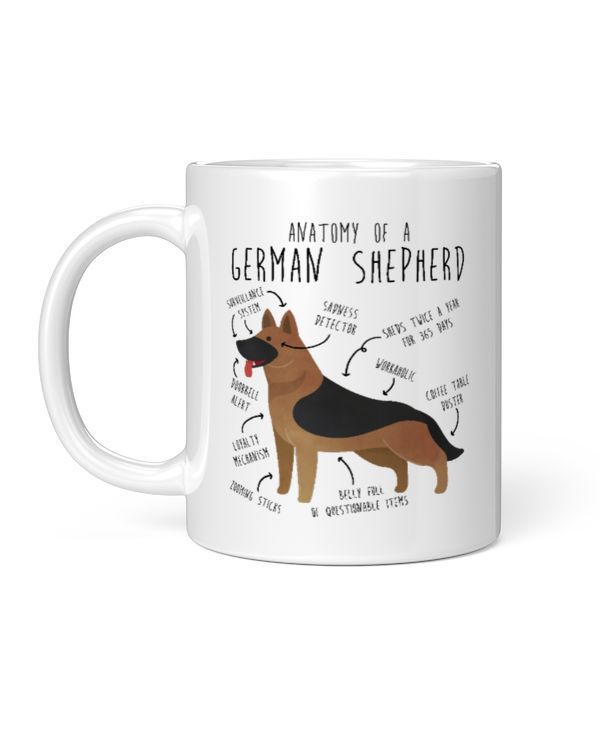 Anatomy Of A German Shepherd