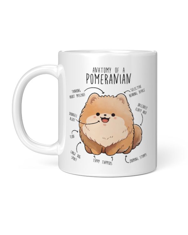 Anatomy Of A Pomeranian