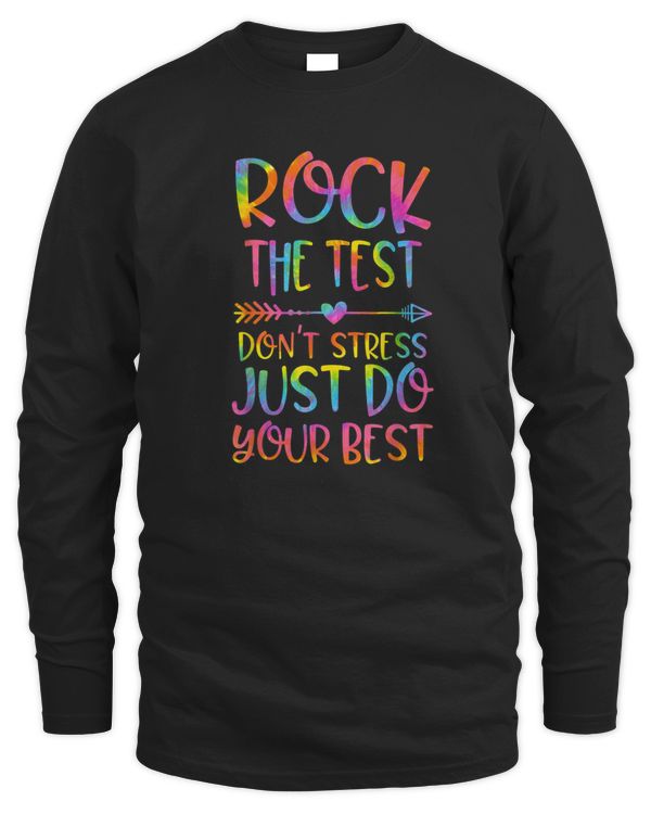 Rock the Test Don't Stress Testing Day Teacher Student Gift_1