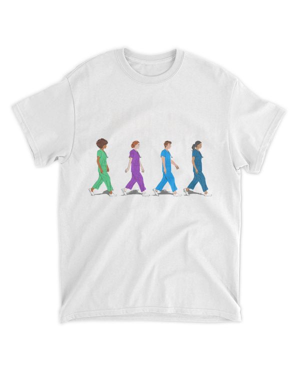 Nurse T-ShirtRetro Nurse Gifts Nurse Week Gifts Funny Nurse T-Shirt_by KsuAnn_