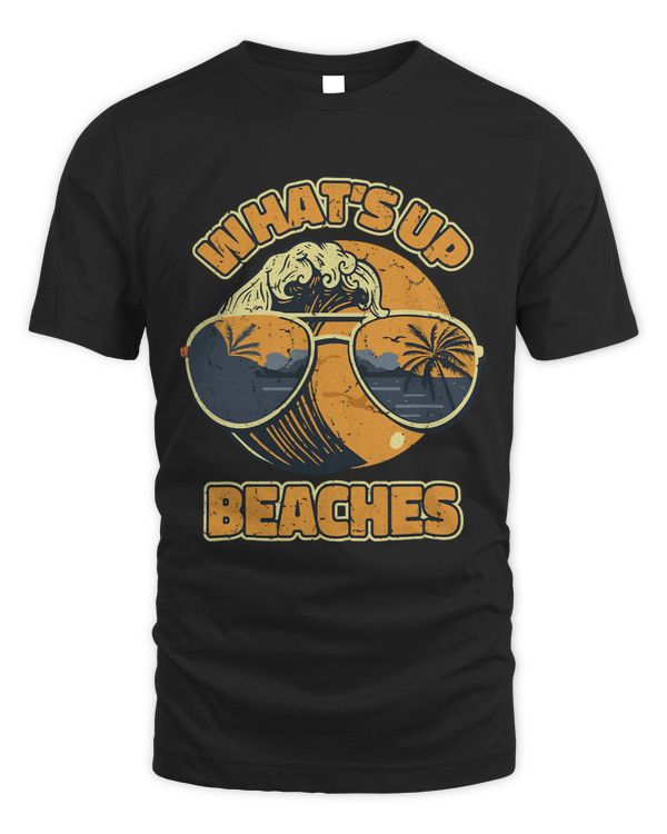 Whats Up Beaches Funny Spring and Summer Holiday