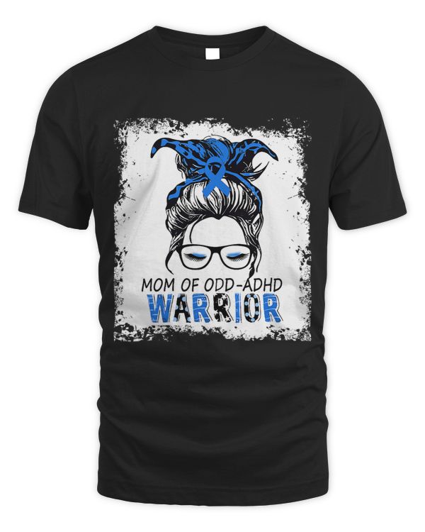 ADHD Awareness Womens mom of odd adhd warrior funny design support for women