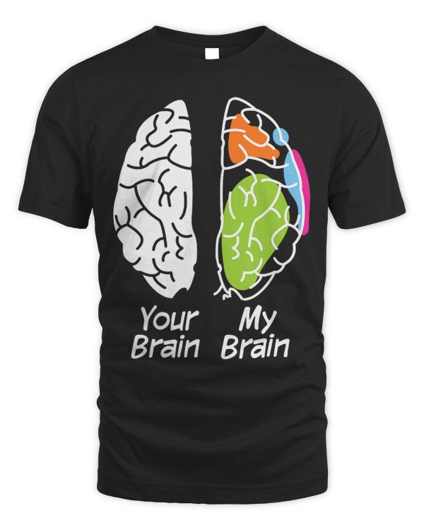 ADHD Awareness Your Brain My Brain ADHD Awareness Warrior