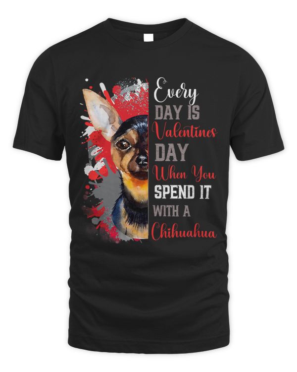 Womens Valentines Day Chihuahua Mom Mother Mum Mummy Chiwawa 2
