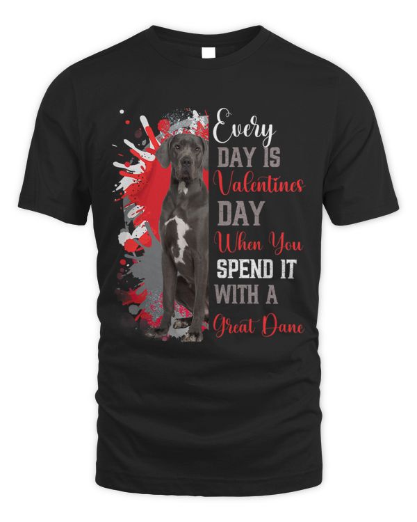 Womens Valentines Day Great Dane Mom Mother Mum Mummy Giant Breed