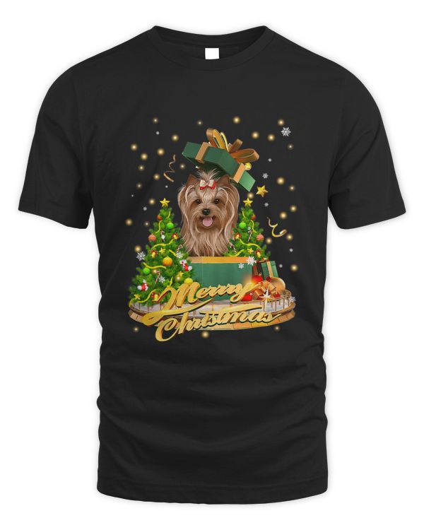 Yorkshire Terrier the best gift for christmas for dog lover