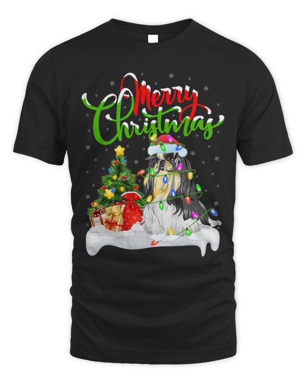 Xmas Decorations Santa Shih Tzu Dog Christmas