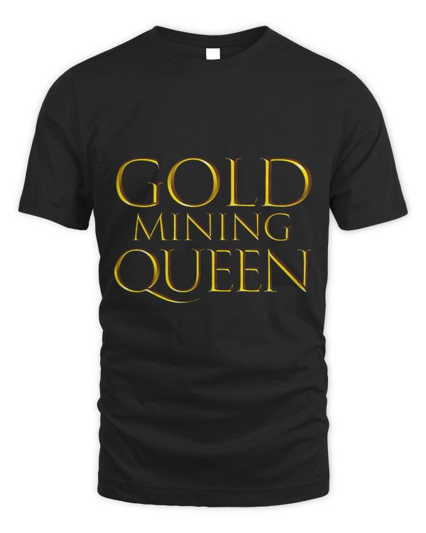 Womens Gold Mining Queen Gift For Gold Miner Accessories Mining