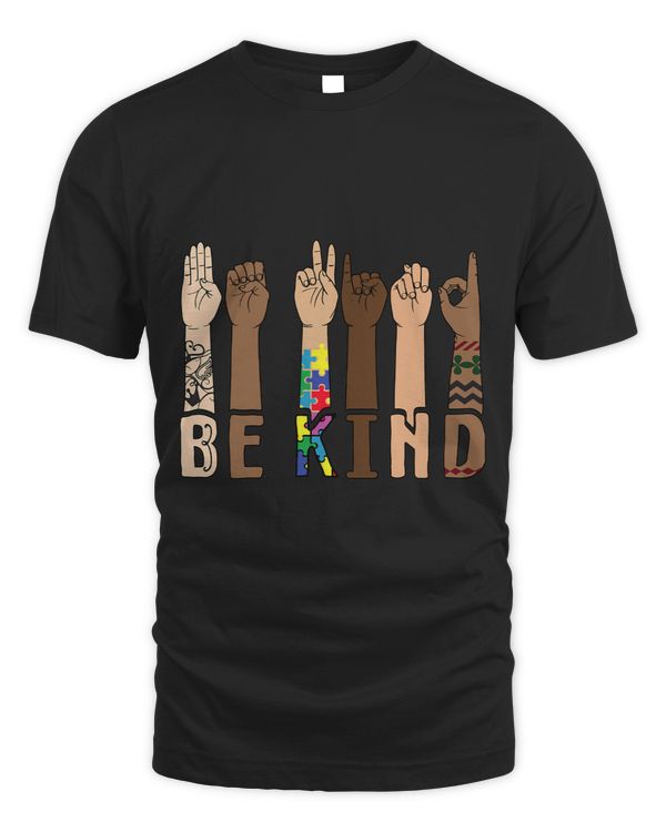 ASL Be Kind Sign Language Hand Talking Teachers Interpreter ASL 7