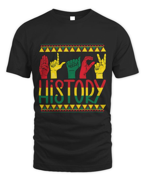 ASL Sign Language Black History Month BHM BLM Pride Afro Women
