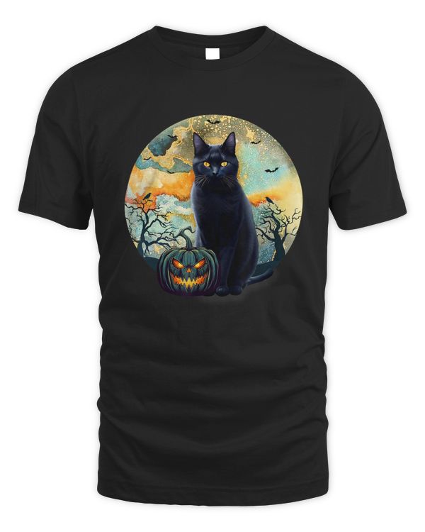 Black Cat Halloween Pumpkin Costume