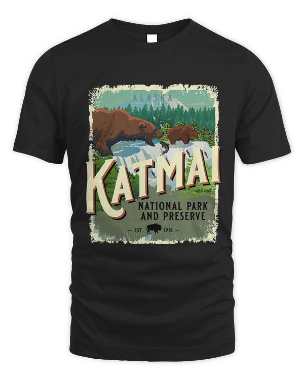 Katmai National Park and Preserve Alaska Brown Bear Souvenir