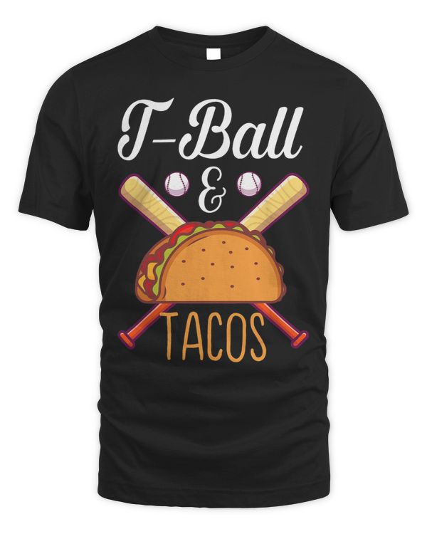 TBall 2Tacos 2Cute Tee Ball Quote Gift Idea