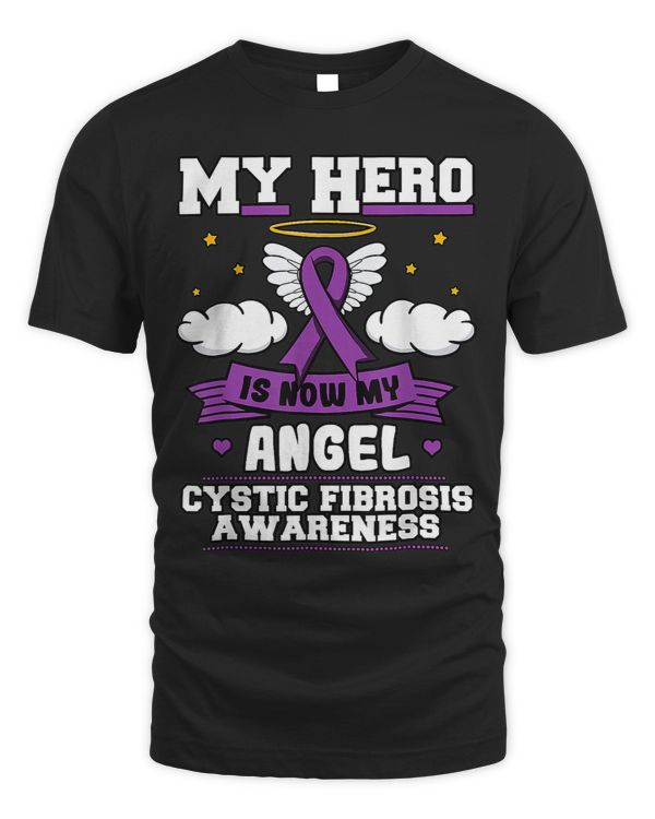 My Hero Is Now My Angel Cystic Fibrosis Purple Pulmonologist