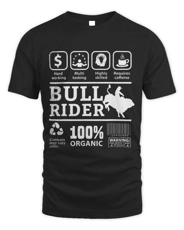 Rodeo bull rider Funny Multi Tasking graphic theme