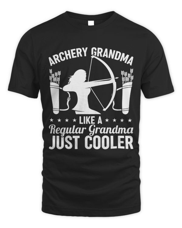 Womens Archery Grandma Funny Bow Shooting Archer