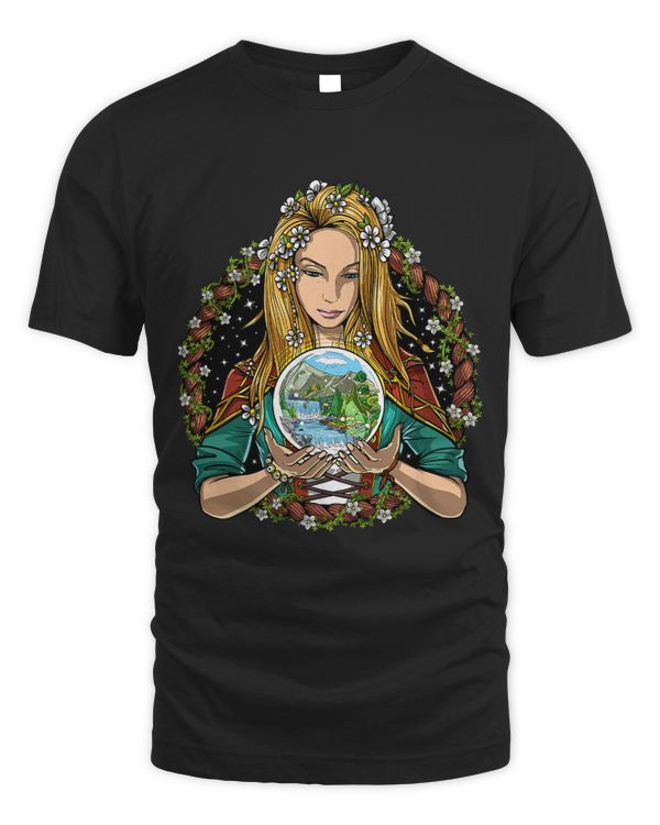 Fortune Teller Witch Magical Crystal Ball Mystical