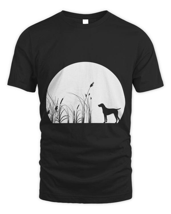 German Shorthair Pointer Cool Moon GSP SIlhouette MOM DAD