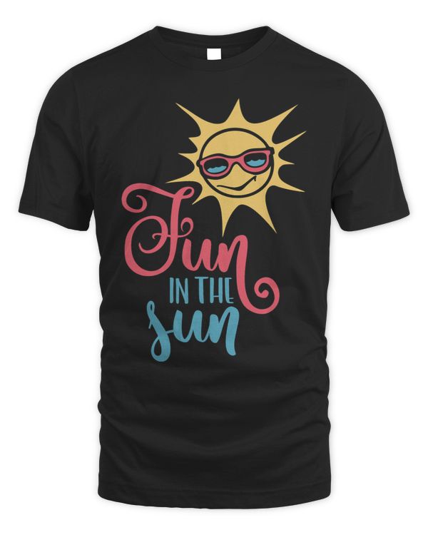 Fun In The Sun Smiling Sun Face