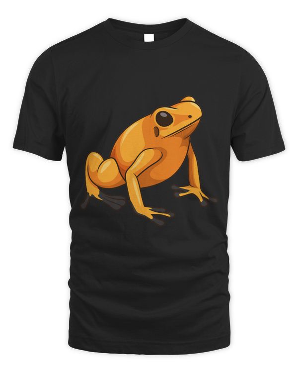 Golden Poison Frog Funny Realistic Golden Poison Frog