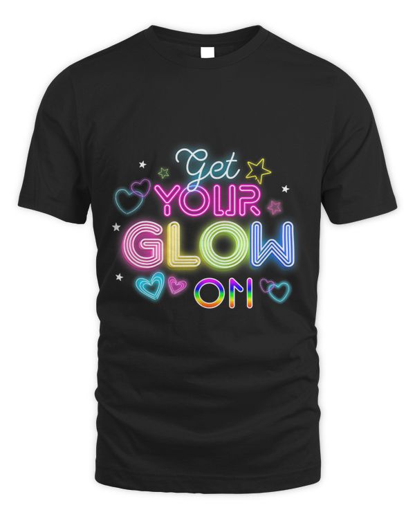 Get Glow On 80s Music Party Paint Splatter Birthday Glow 87