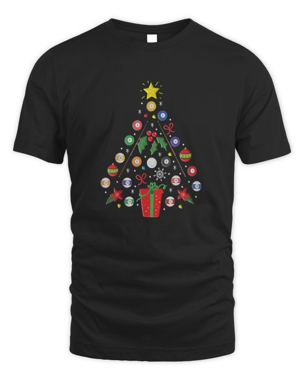 Billiards Pool Player Christmas Ornament Tree Funny V Men