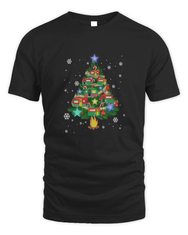 Camper Christmas Tree Cool Vehicles Camping Rving