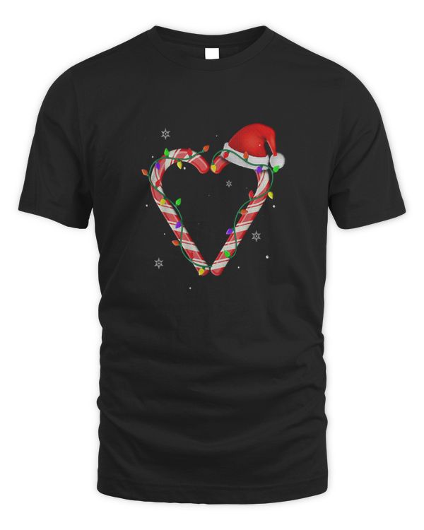 Candy Cane Crew Christmas Lights Family Matching Xmas Girls
