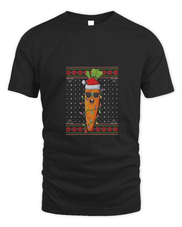 Carrots Christmas Lights Ugly V Santa Carrots Xmas V
