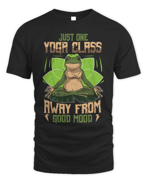 Frog Gift Yoga Sarcasm Frog Yogi Meditation Lotus Pose Funny Quote