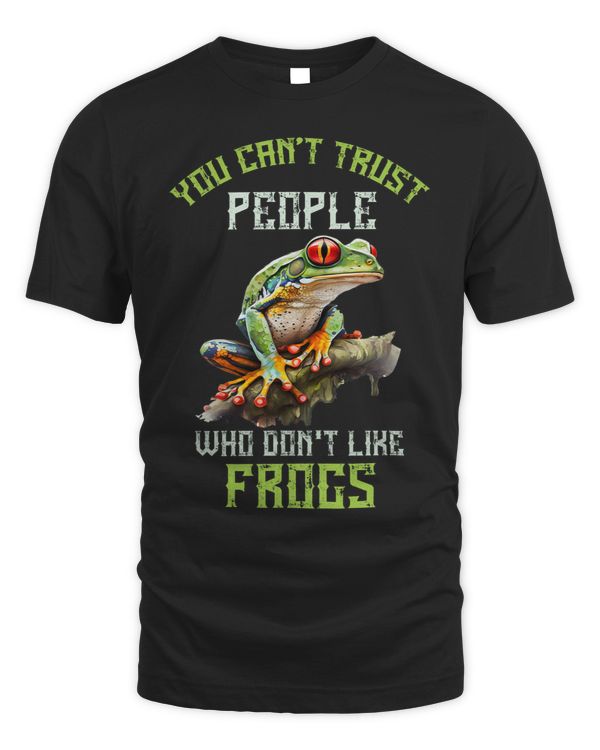 Frog Gift You Cant Trust Rainforest Amphibian Red Eyed Tree Frog