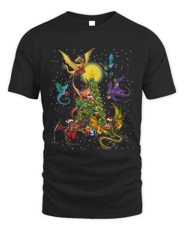 Dragon Animals Xmas Tree Christmas Lover 6
