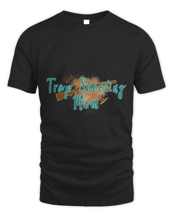 Trap Shooting Mom Shattered Clay For Trap Shooters