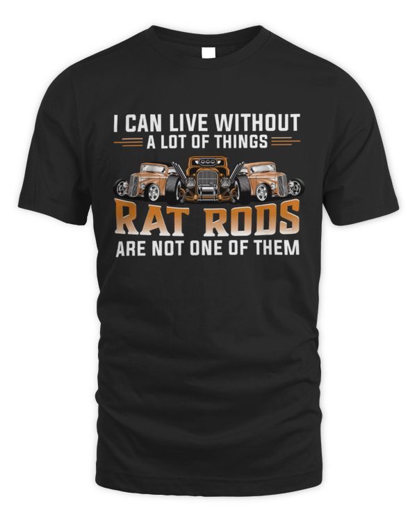 Live without a lot of things rat rods