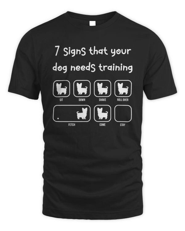 7 signs that your dog needs training Yorkie