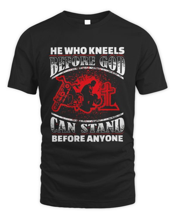 Kneels Befor God Biker Gifts