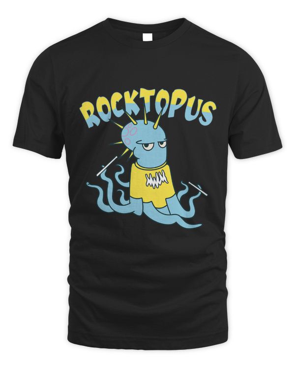 Funny Drummer Rocktopus Design for a Drummer Band Member 21