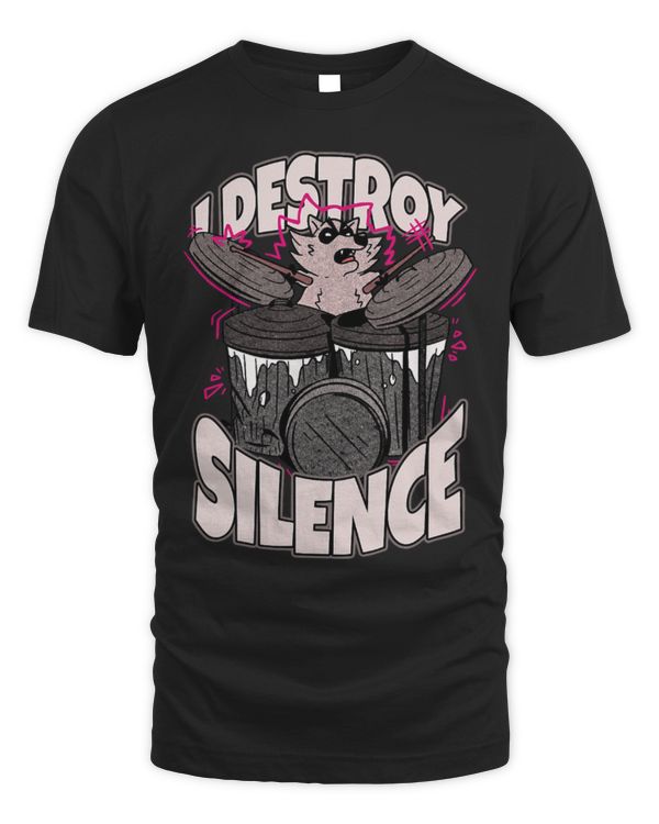 Funny Drummer s Heavy Band I Destroy Silence Rat