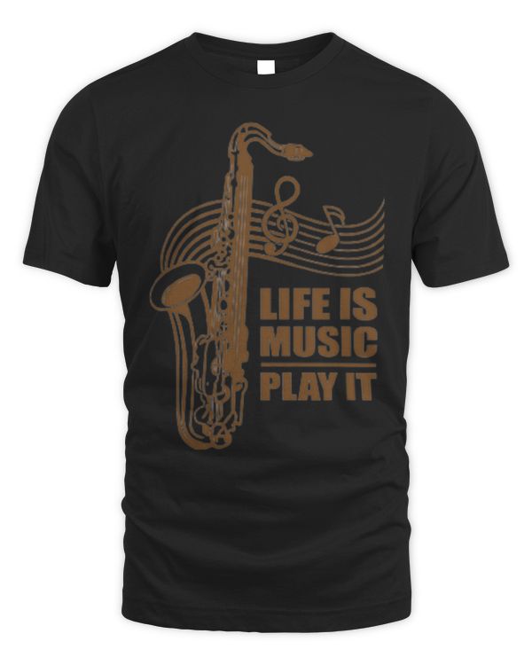 Funny Saxophone Play The Instrument For Life Music Saxophonist
