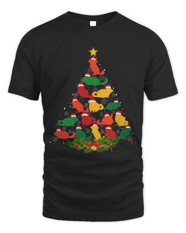 Chinchilla Mammal Xmas Matching Outfits for Holiday Chinchilla Christmas Tree