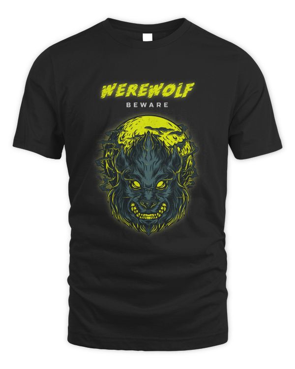 Coyote Mammal Yellow Graphic Devil Demon Creature Werewolf
