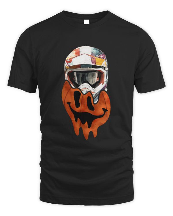 Spooky Melting Pumpkin Helmet