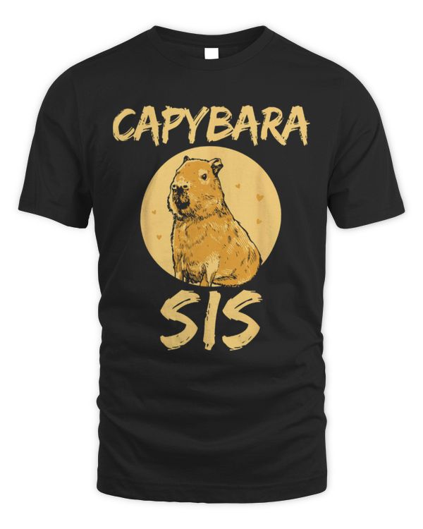 Capybara Mammal Sis Lover Capybaras Animal Rodent
