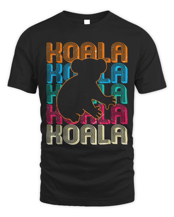 Koala Pet Australia Animal Retro Colorful